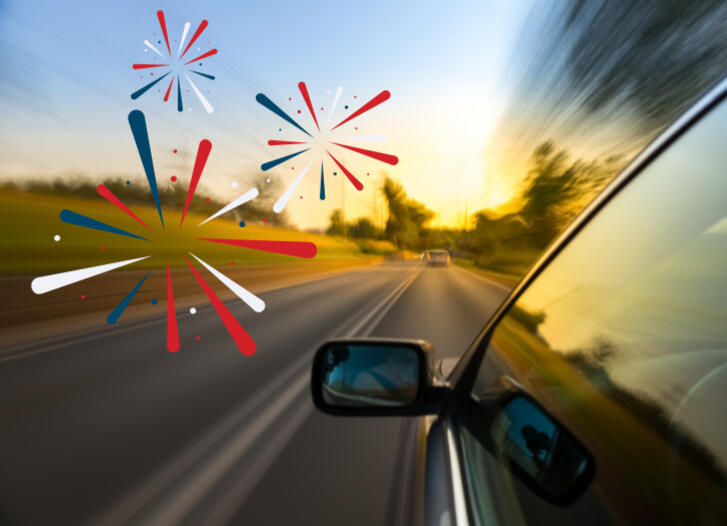 New Zealander Andrew Dickson, a certified God Talks Coach, driving in rural America.